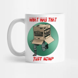 Solid Snake WHAT WAS THAT JUST NOW!?!?!? Mug